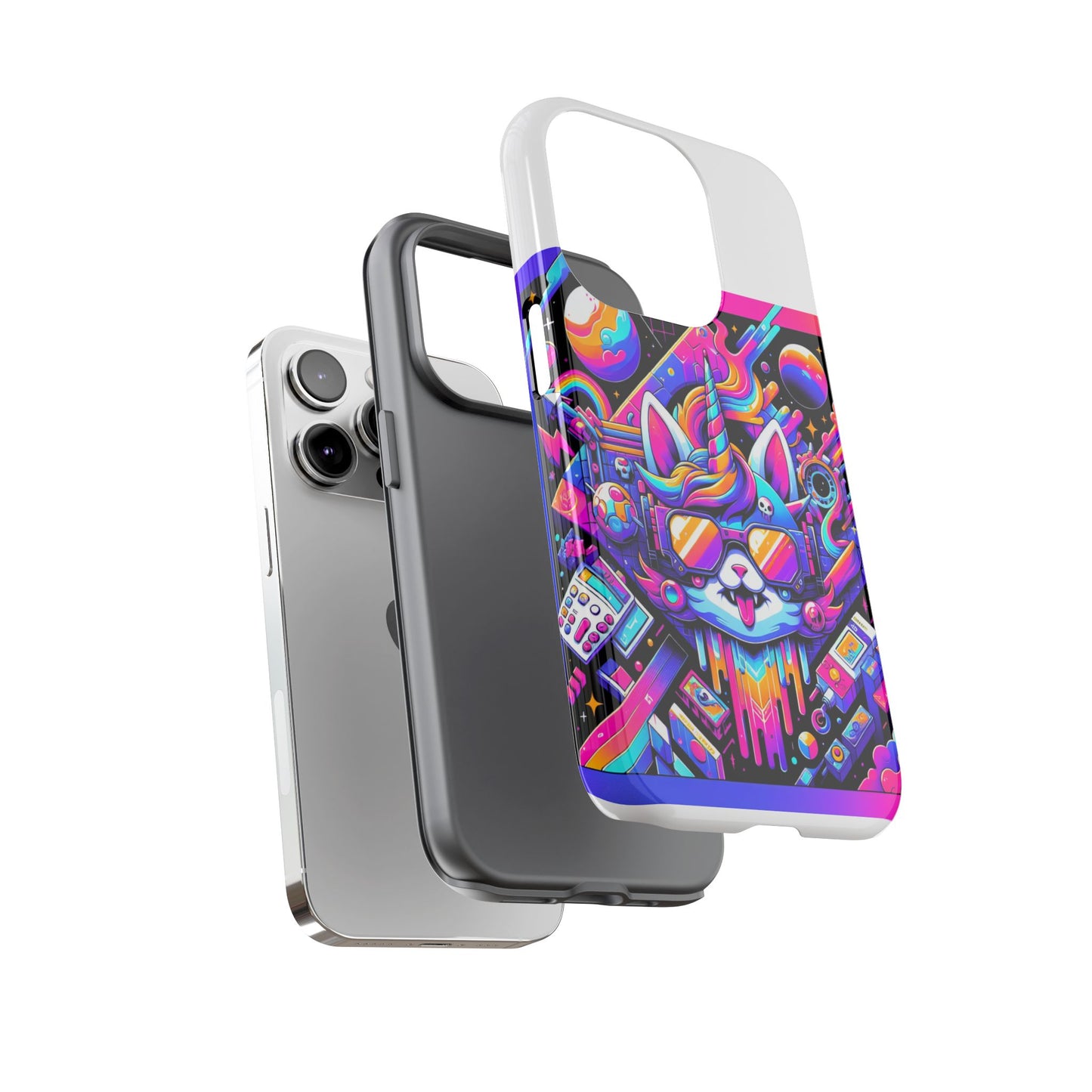 rizzed up and ready protective phone case for anime lovers