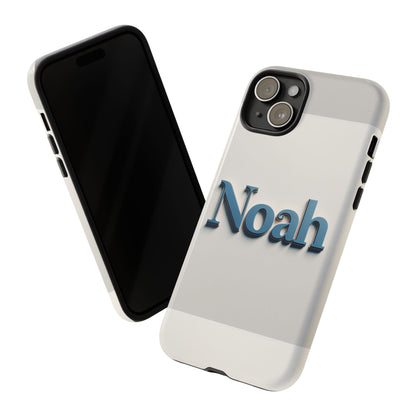 Coolname Noah Blue 3D Wrap Phone Case for Men Women Shockproof Protective Cover with Vibrant Anime and Comic Design