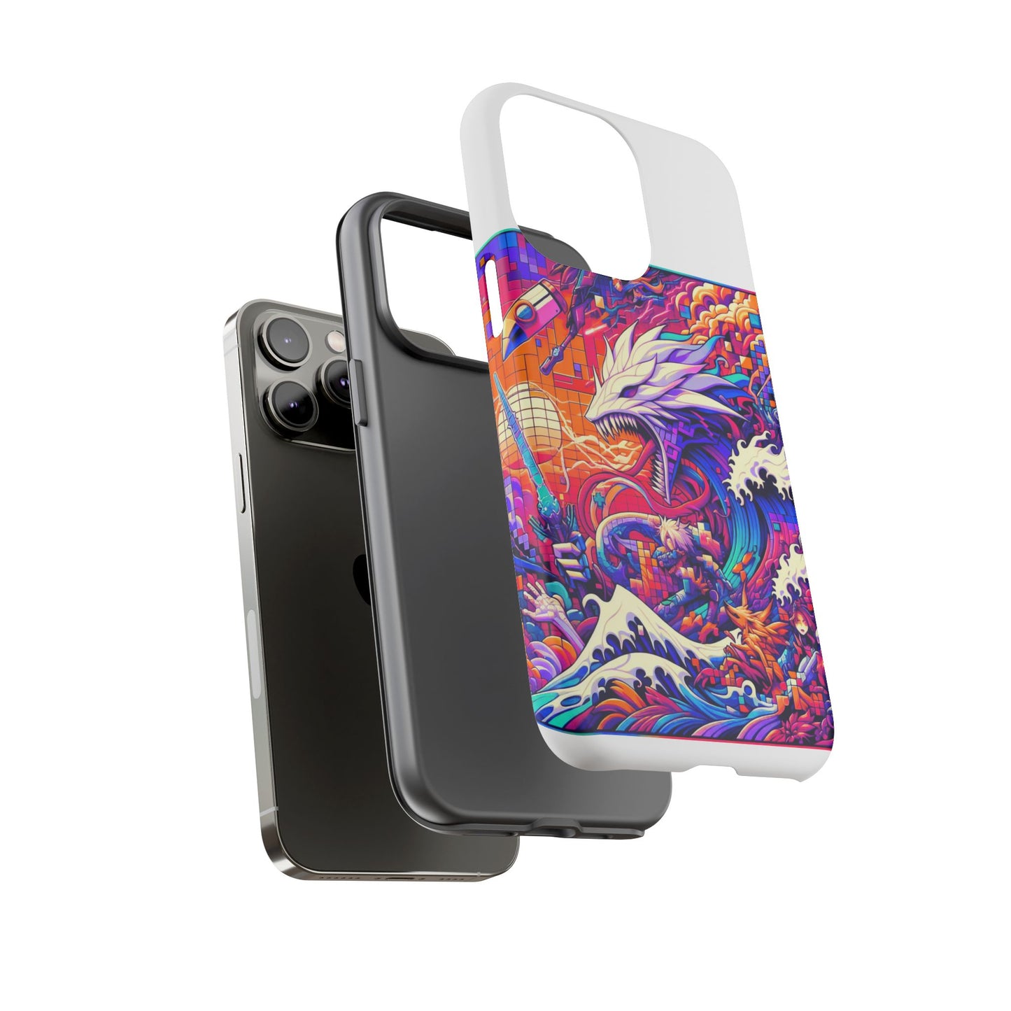 above here whopper whopper sigma stopper colourful protective phone case