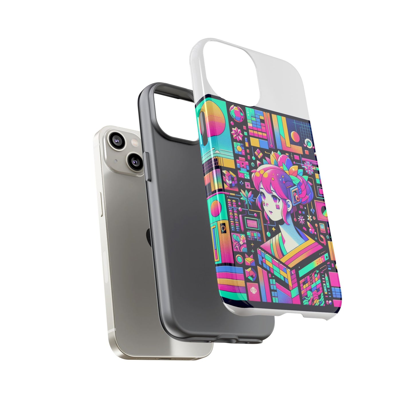protective phone case with 3d wrap for ratio d irl design