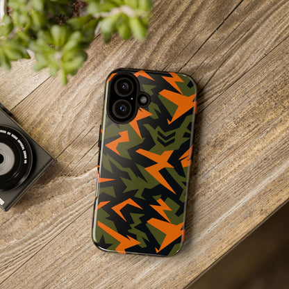 Military Camouflage 3D Wrap Protective Phone Case for Bold Expression and Unique Style Compatible with iPhone 13, 14, 15 & 16 – All Models Including Pro, Pro Max & Plus