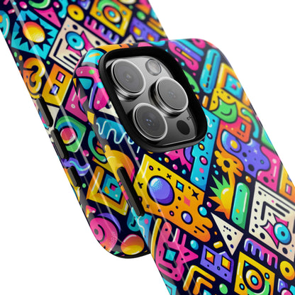 Pattern Image 2 Vibrant 3D Phone Case for Anime and Comic Fans Stylish Protection for Smartphones Compatible with iPhone 13, 14, 15 & 16 – all models including Pro, Pro Max & Plus