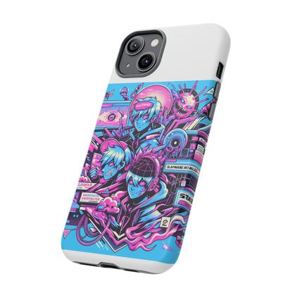 Slayware Installed Protective Phone Case with 3D Wrap Design for Anime and Comic Culture Lovers