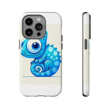 Vibrant 3D Cartoon Chameleon Phone Case for Adults and Teens Stylish Protection Compatible with iPhone 13, 14, 15 & 16 – All Models Including Pro, Pro Max & Plus