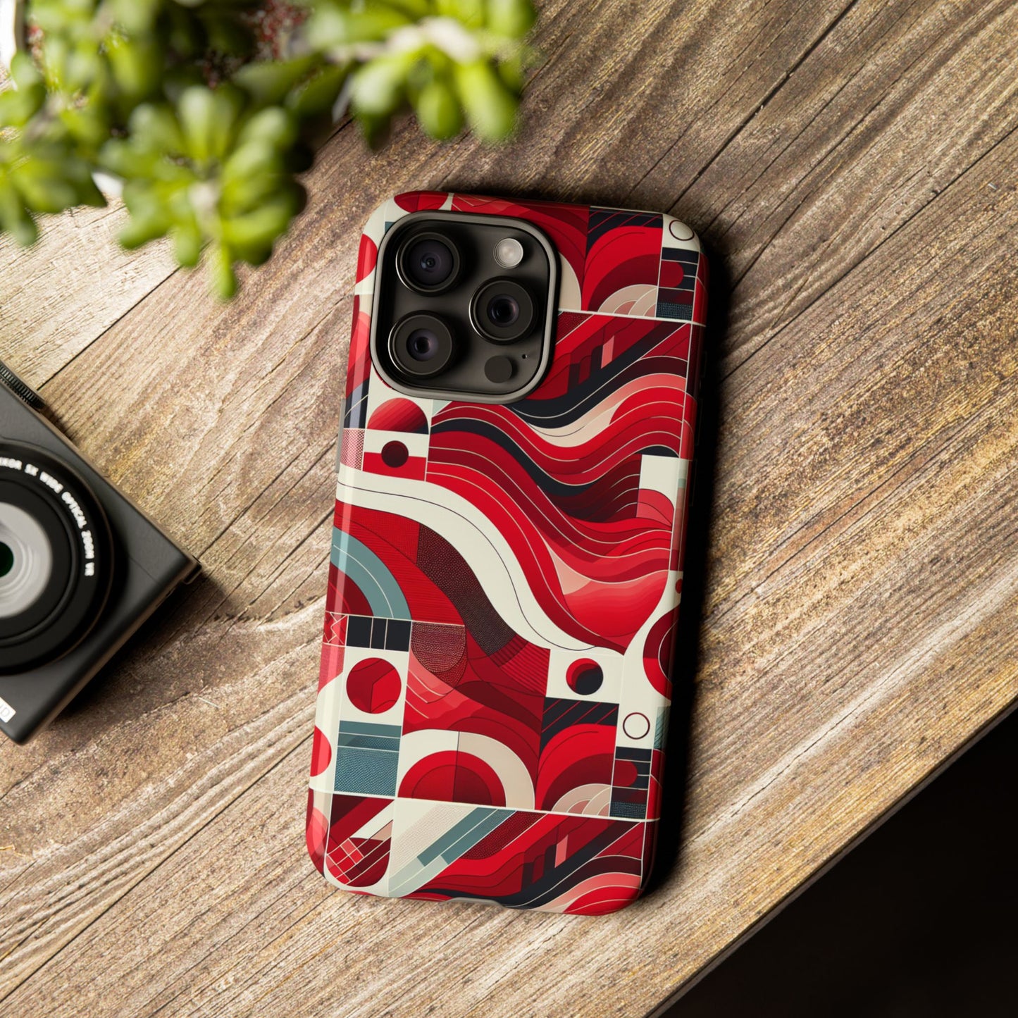 pattern image 2 vibrant shockproof phone case for anime and comic fans