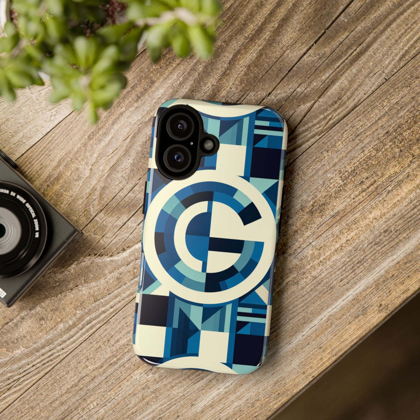 letter blue alphabet g phone case with 3d wrap and shock absorption for kids and teens stylish protective cover for smartphones