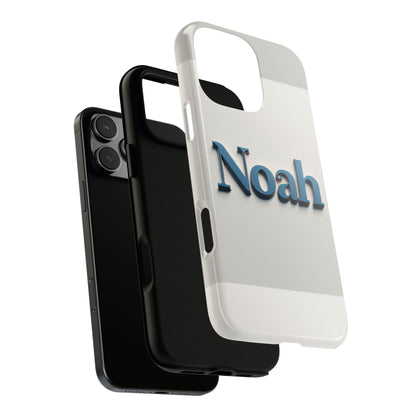 Coolname Noah Blue 3D Wrap Phone Case for Men Women Shockproof Protective Cover with Vibrant Anime and Comic Design