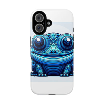 Vibrant 3D Animal-Inspired Phone Case in Blue for Stylish Protection and Unique Expression Compatible with iPhone 13, 14, 15 & 16 – all models including Pro, Pro Max & Plus