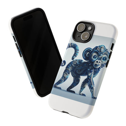 Vibrant 3D Wrap Protective Phone Case with Unique Monkey Design – Stylish Accessory for Men and Women Compatible with iPhone 13, 14, 15 & 16 – all models including Pro, Pro Max & Plus