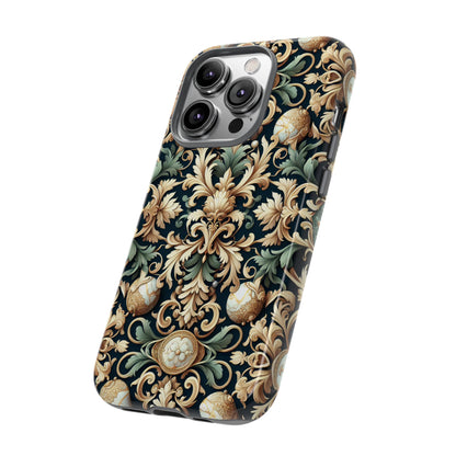 Copy of Pattern Image 7 Shockproof Phone Case for Kids and Teens with Baroque Design for Stylish Protection Compatible with iPhone 13, 14, 15 & 16 – all models including Pro, Pro Max & Plus