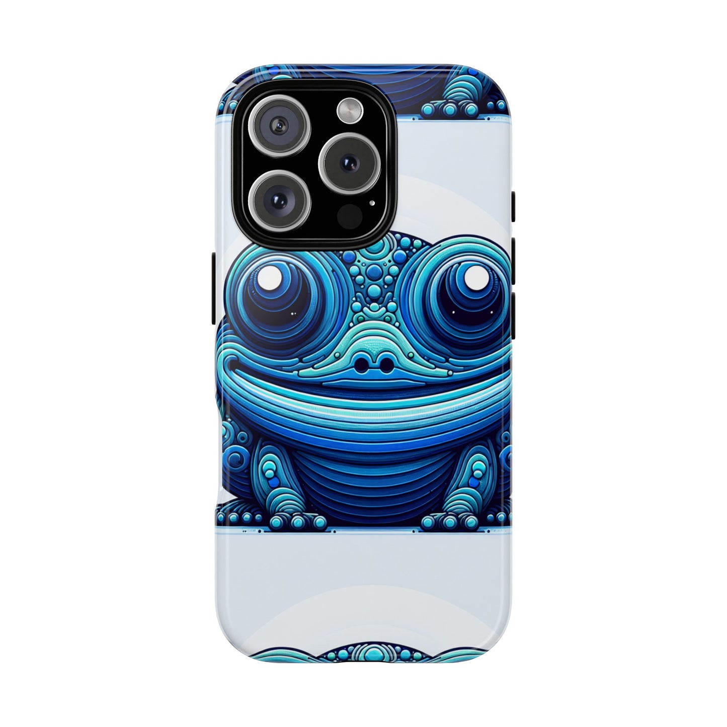 cool blue animal create 4 3d wrap protective phone case for smartphones with vibrant animal design and shock absorption