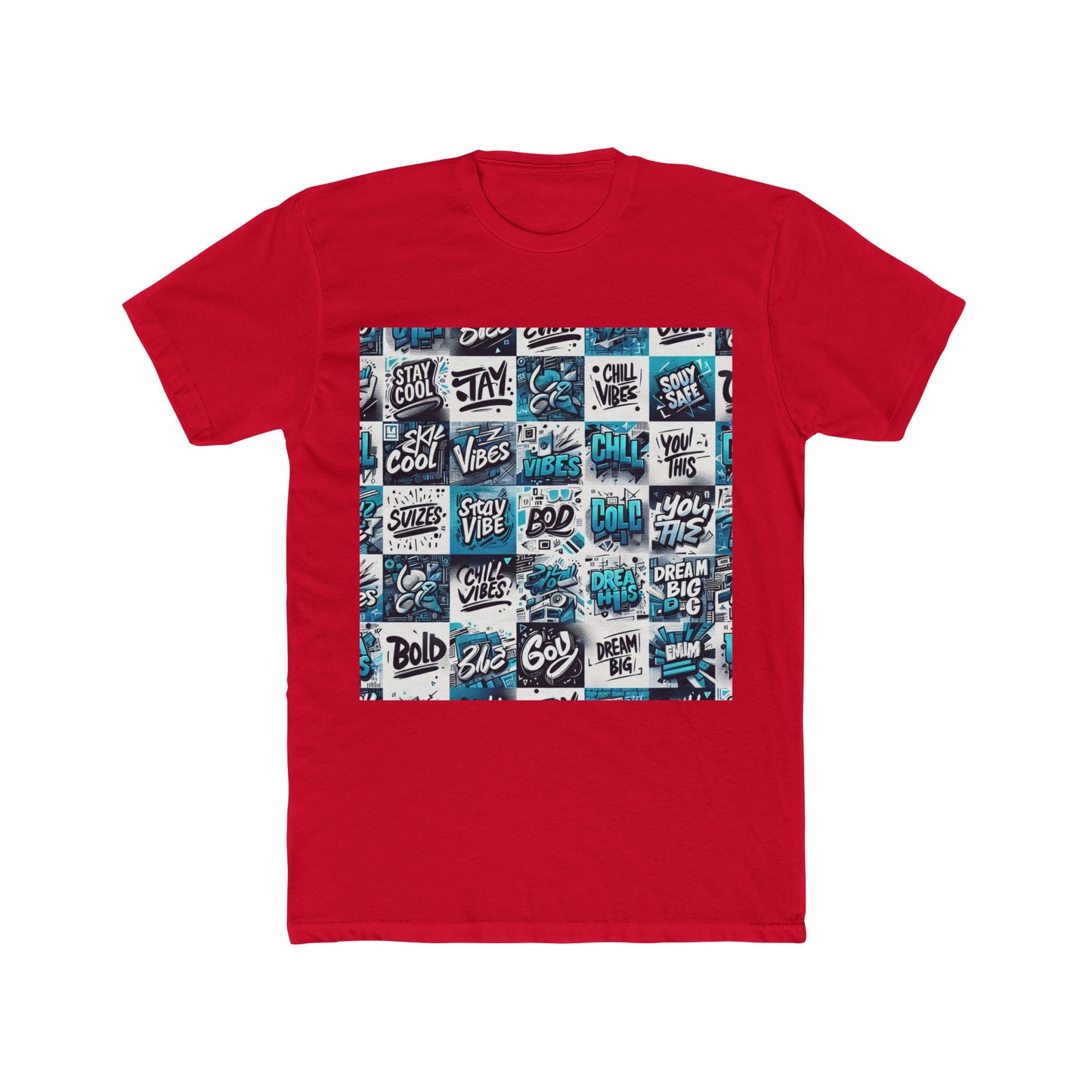 unisex t-shirt - aesthetic blue 1: timeless elegance in every stitch