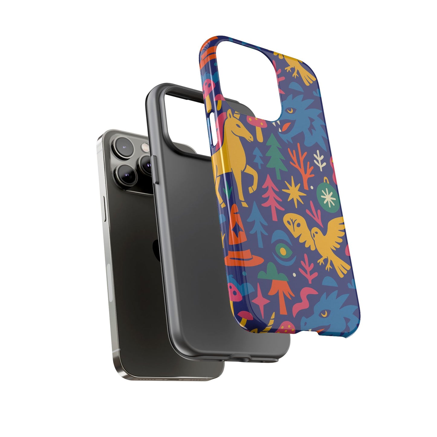 vibrant retro 3d wrap protective phone case with funky multicolour design stylish accessory for self-expression compatible with iphone 13, 14, 15 & 16 – all models including pro, pro max & plus