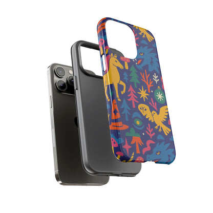 Vibrant Retro 3D Wrap Protective Phone Case with Funky Multicolour Design Stylish Accessory for Self-Expression Compatible with iPhone 13, 14, 15 & 16 – all models including Pro, Pro Max & Plus