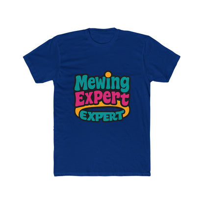 Mewing Expert Unisex T-Shirt - Alphabet Design, Multicolor, Casual Wear, Comfortable Tee for Men and Women, Stylish and Trendy Clothing, Perfect Gift Idea, Premium Quality