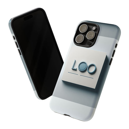 Leo Blue Anime Retro Comic Style Shockproof Phone Case for Men and Women with Vibrant 3D Wrap Design