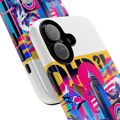 Ohio More Like Oh-Yes Protective Phone Case for Smartphones, 3D Wrap Design, UV Protected, Shock Absorbing, Ideal Gift for Anime and Comic Lovers