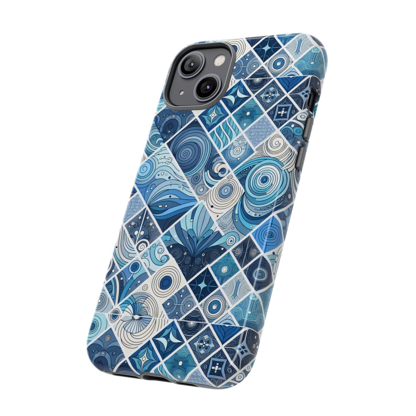 1 pattern image 1 vibrant shockproof phone case for anime and comic fans, retro art style, durable & uv protected, compatible with iphone 13-16 pro max plus