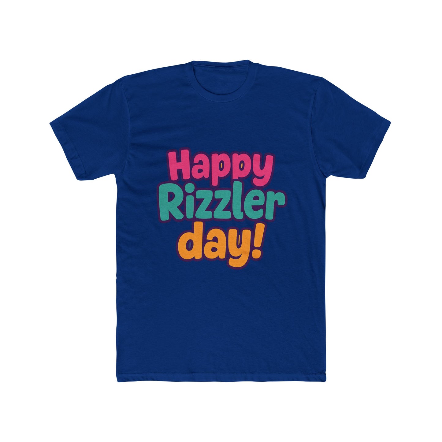 celebrate happy rizzler day with our multicolor unisex t-shirt – perfect gift for any occasion, comfortable fit