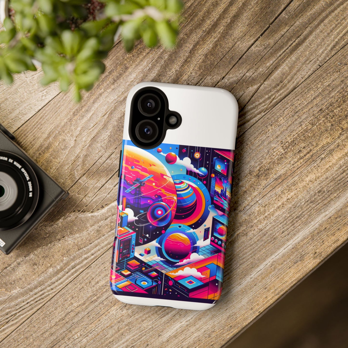 ohio core energy 3d wrap protective phone case for anime lovers, stylish durable tpu silicone, shock absorbent with uv protection, glossy or matte finish