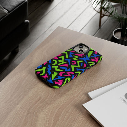 Y2K Multicolour 4 Protective Phone Case with 3D Design – Stylish Protection for Unisex Smartphones Compatible with iPhone 13, 14, 15 & 16 – All Models Including Pro, Pro Max & Plus