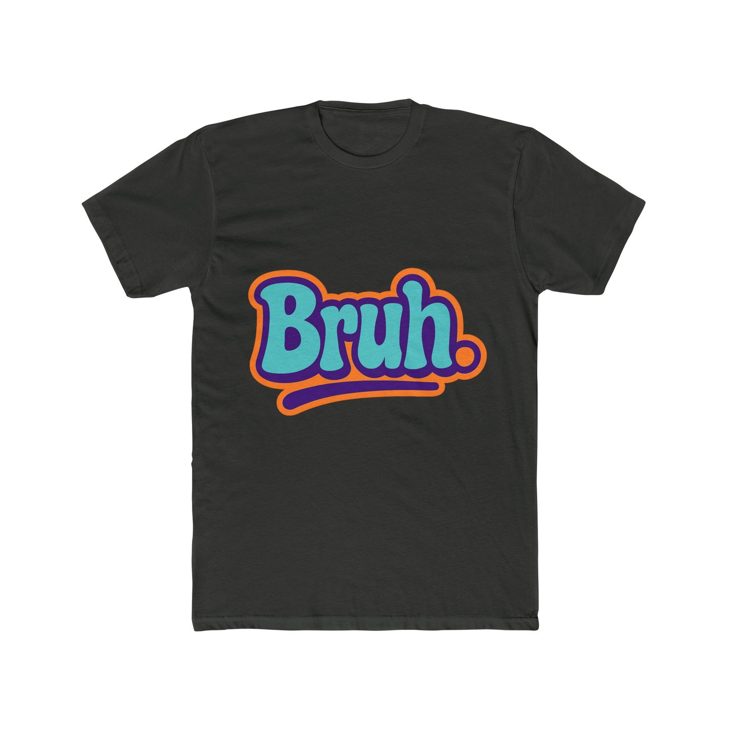 funny bruh meme multicolor unisex t-shirt - humorous graphic tee for men women - soft, stylish novelty t-shirt