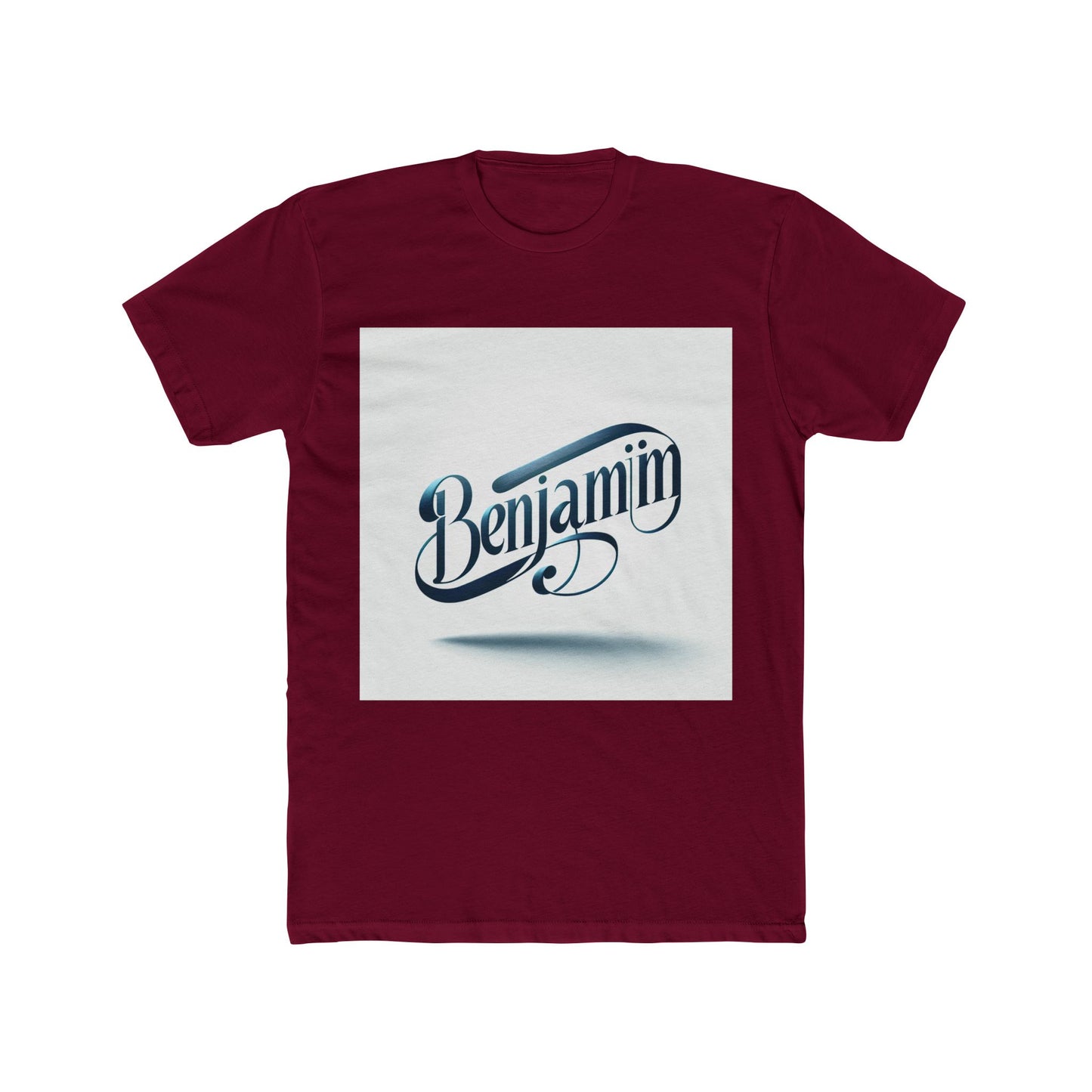alphabet blue unisex t-shirt – comfortable premium cotton graphic tee for casual wear