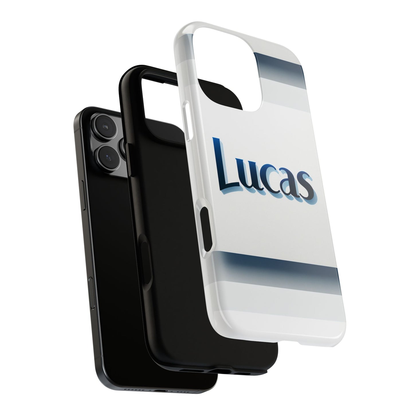 coolname lucas blue 3d wrap protective phone case for smartphones with vibrant anime and comic art design shockproof and uv protected durable tpu cover