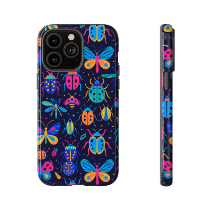 Vibrant 3D Insect Design Phone Case for Stylish Protection and Unique Aesthetic Compatible with iPhone 13, 14, 15 & 16 – all models including Pro, Pro Max & Plus