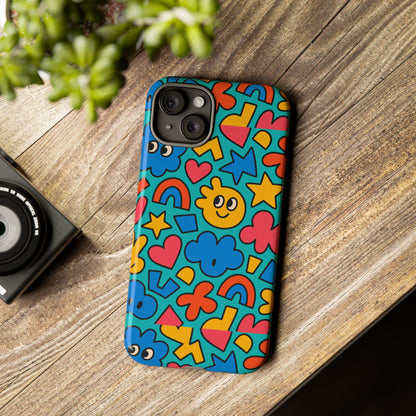 Vibrant Cartoon 3D Wrap Protective Phone Case with Fun Playful Design for Smartphone Lovers Compatible with iPhone 13, 14, 15 & 16 – All Models Including Pro, Pro Max & Plus