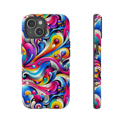 Pink Pattern Image 3 Phone Case with Vibrant 3D Wrap Design for Stylish Protection