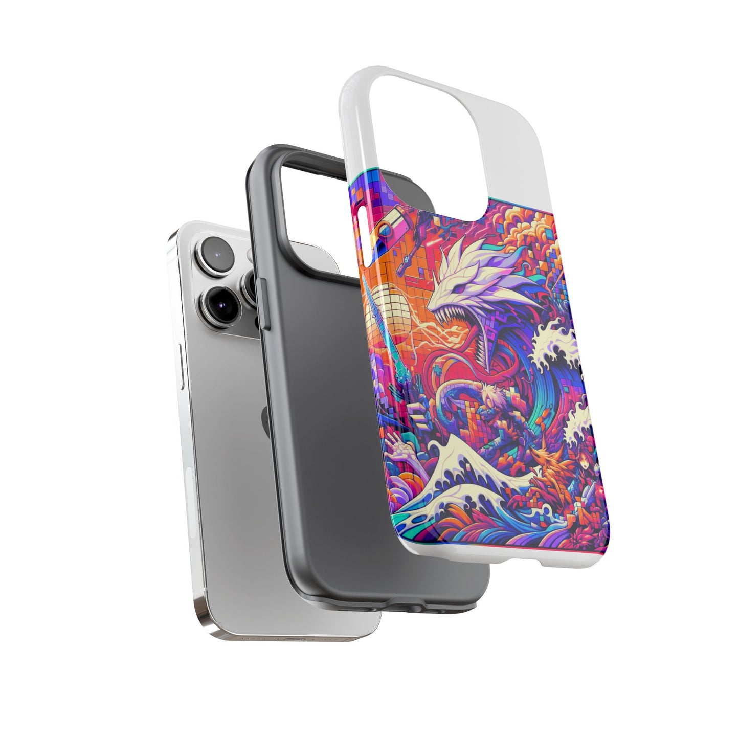 above here whopper whopper sigma stopper colourful protective phone case
