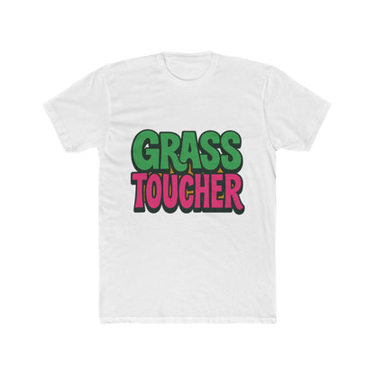 Grass Toucher Unisex T-Shirt - Funny Meme Shirt - Casual Green Tee for Men and Women - Perfect Gift for Meme Lovers