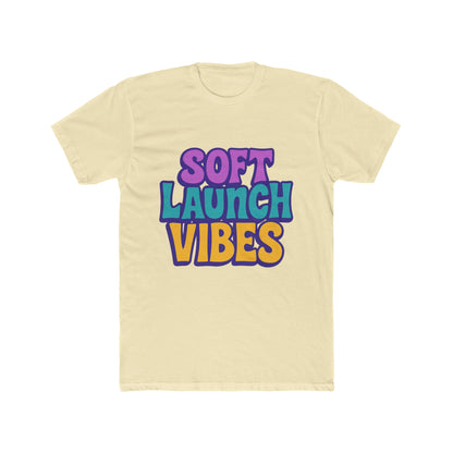 Soft Launch Vibes Unisex T-Shirt - Aesthetic Purple Tee for Casual Style, Everyday Comfort, and Unique Fashion Statements