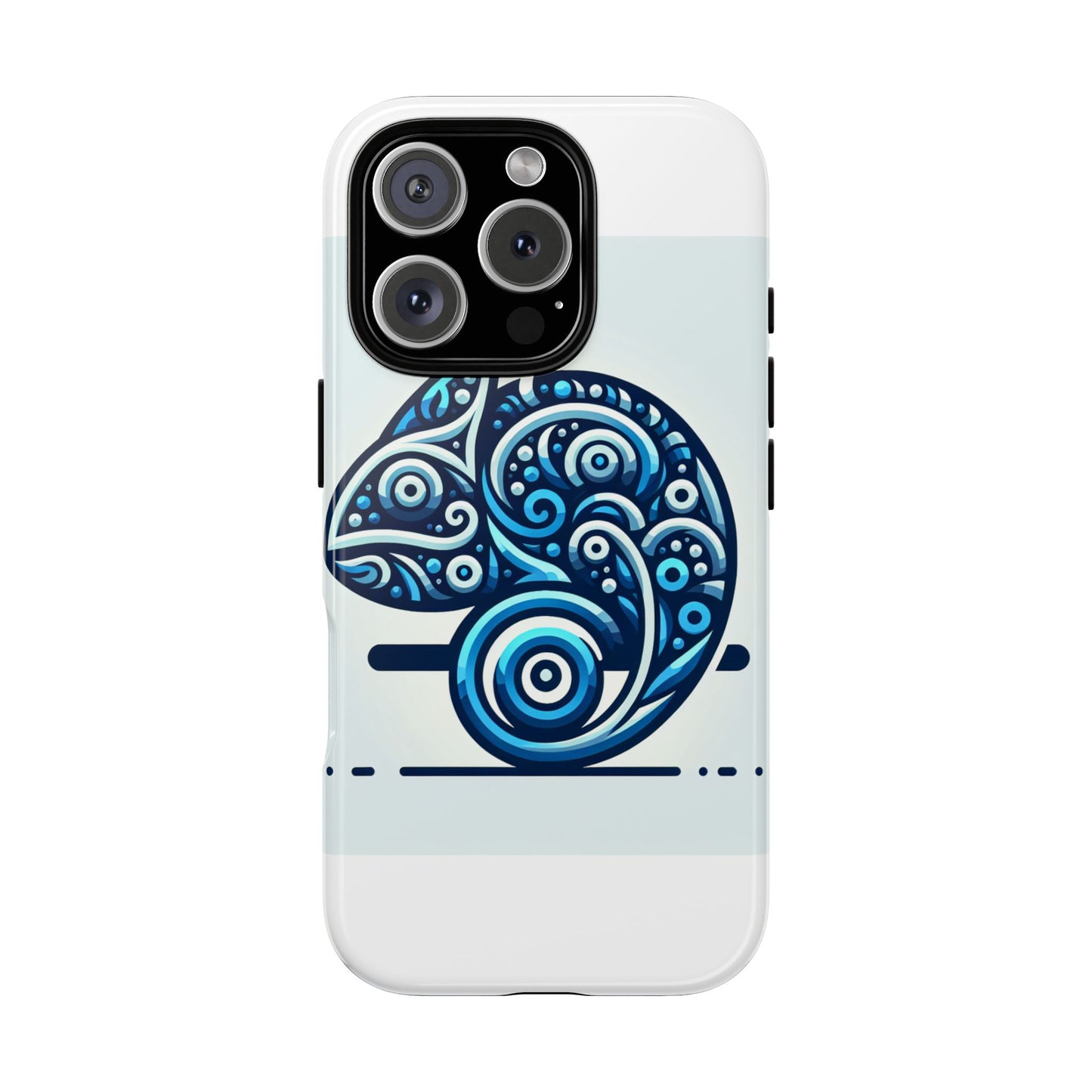 vibrant 3d blue animal design protective phone case – unique accessory for self-expression compatible with iphone 13, 14, 15 & 16 – all models including pro, pro max & plus