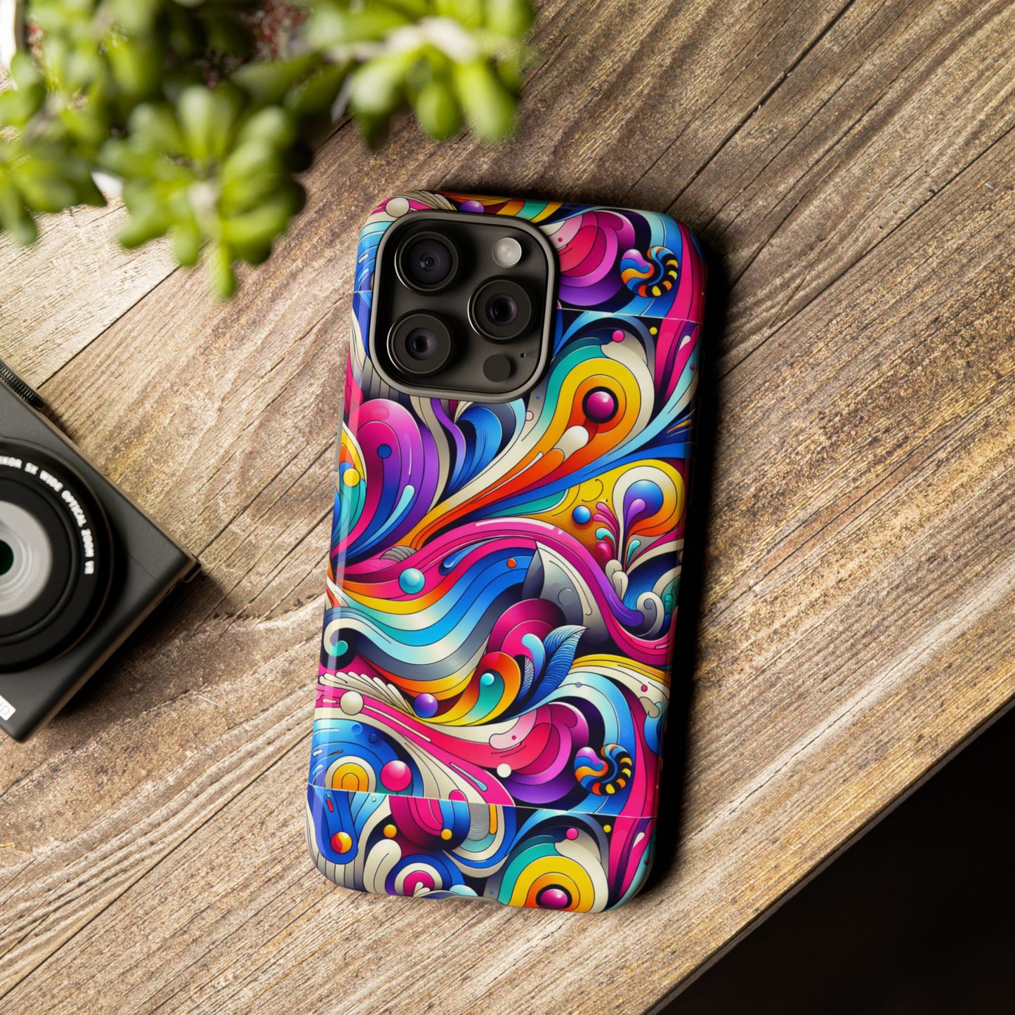 pink pattern image 3 phone case with vibrant 3d wrap design for stylish protection