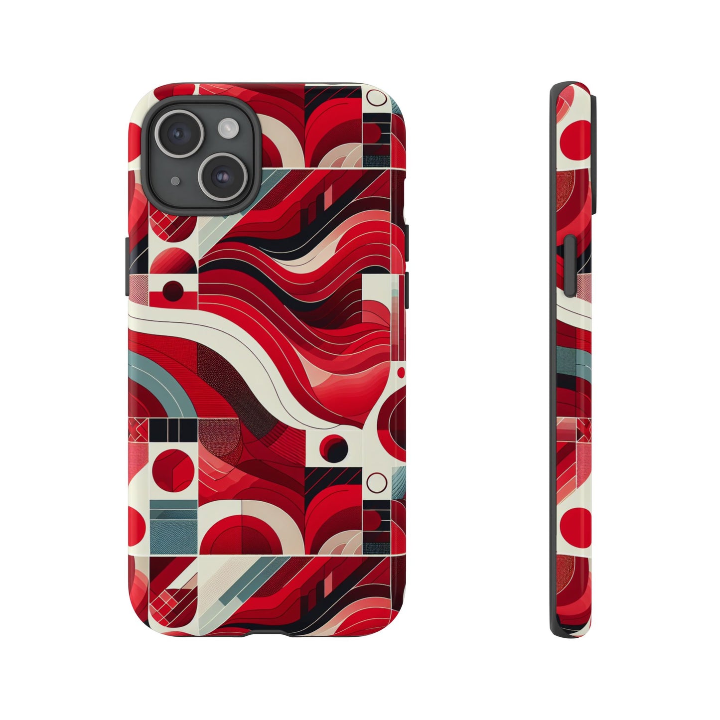 pattern image 2 vibrant shockproof phone case for anime and comic fans