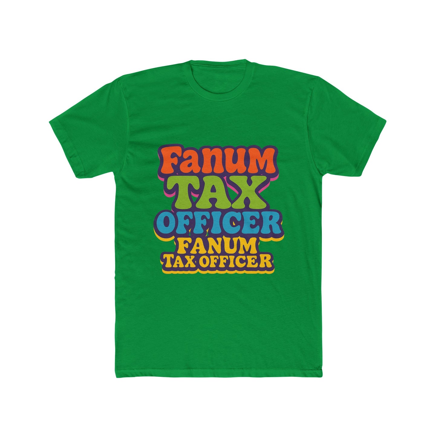 fanum tax officer meme unisex t-shirt - multicolor graphic tee for fans of humor and style