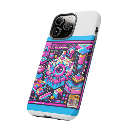 Rizzler In Training 3D Wrap Protective Phone Case for Anime Lovers