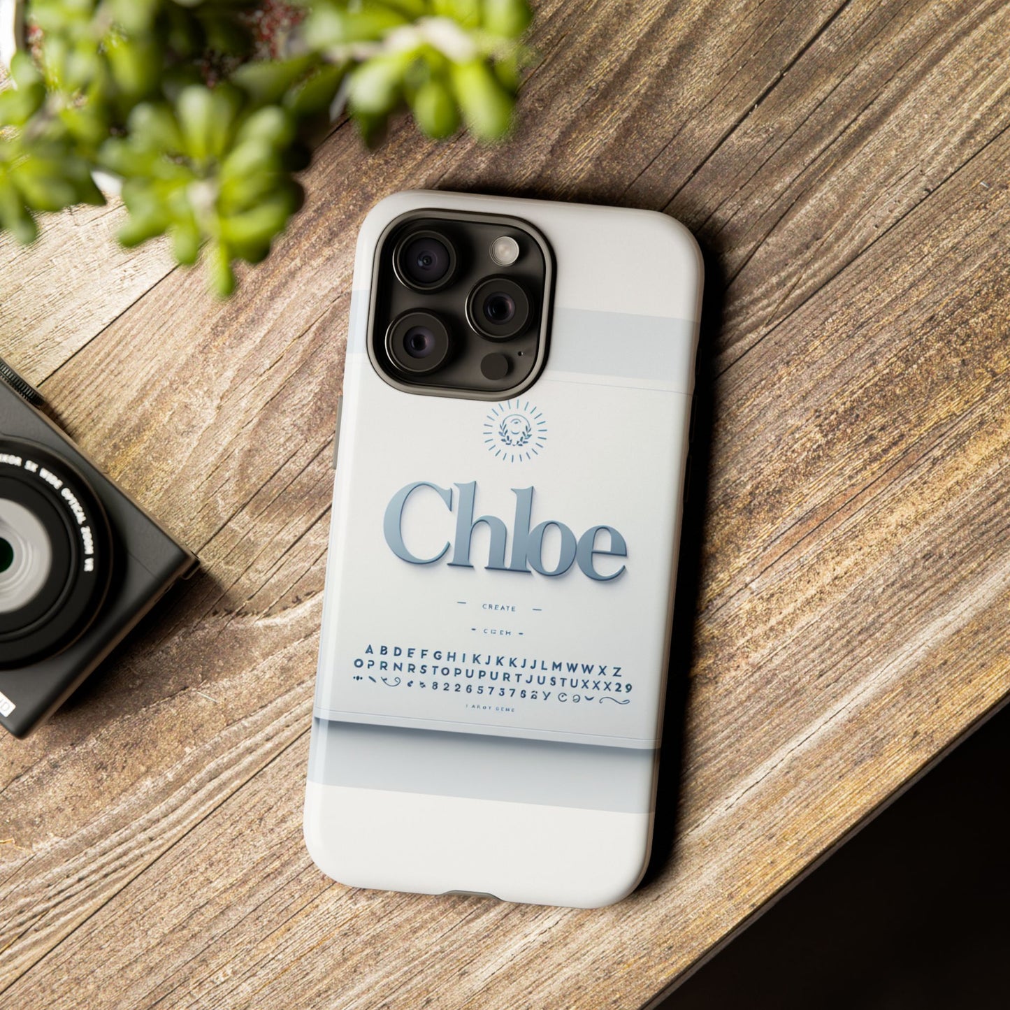 vibrant 3d protective phone case with playful blue alphabet design stylish accessory for self-expression compatible with iphone 13, 14, 15 & 16 – all models including pro, pro max & plus