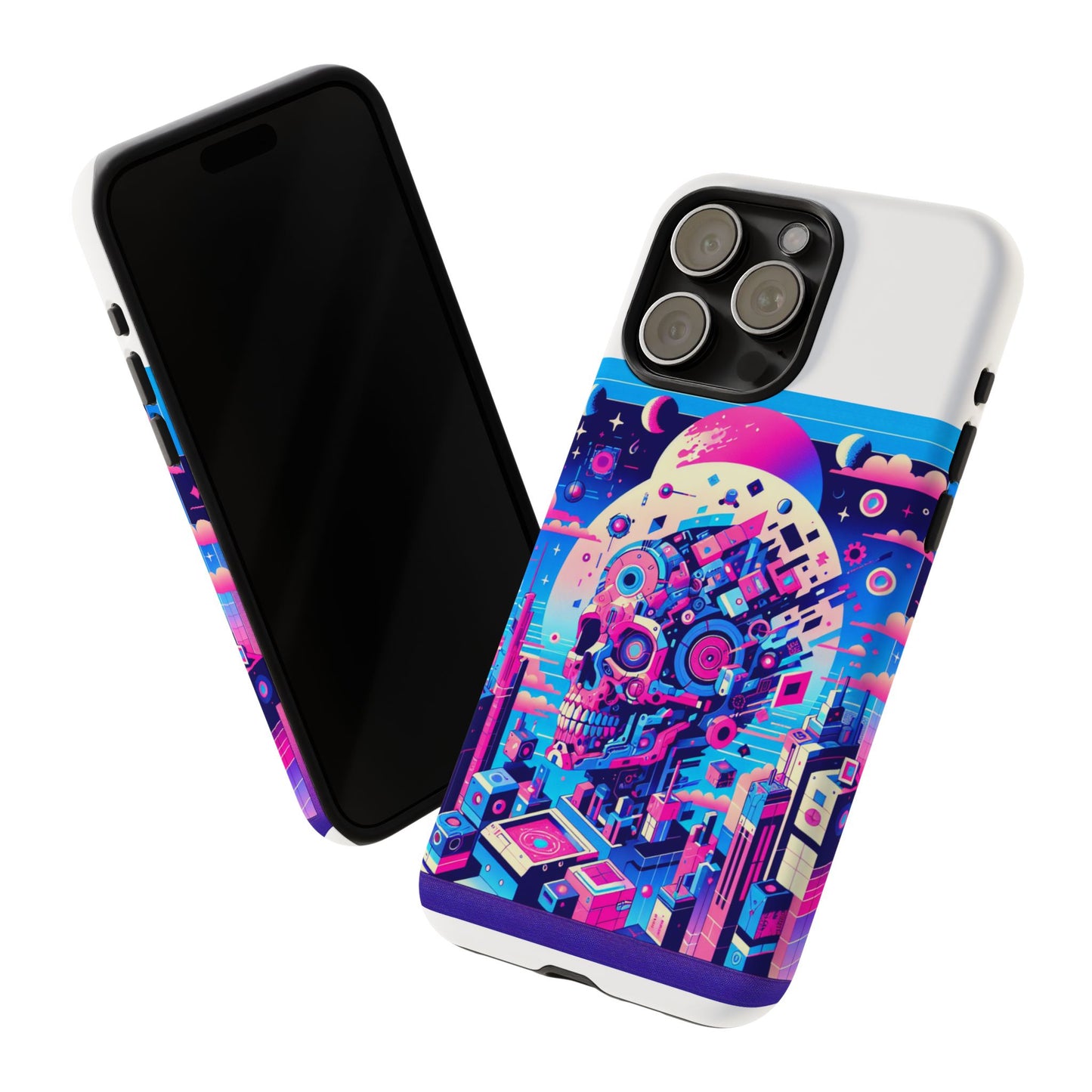 skibidi state certified protective phone case for anime lovers, durable 3d wrap design, uv protected, stylish shock absorbing silicone liner