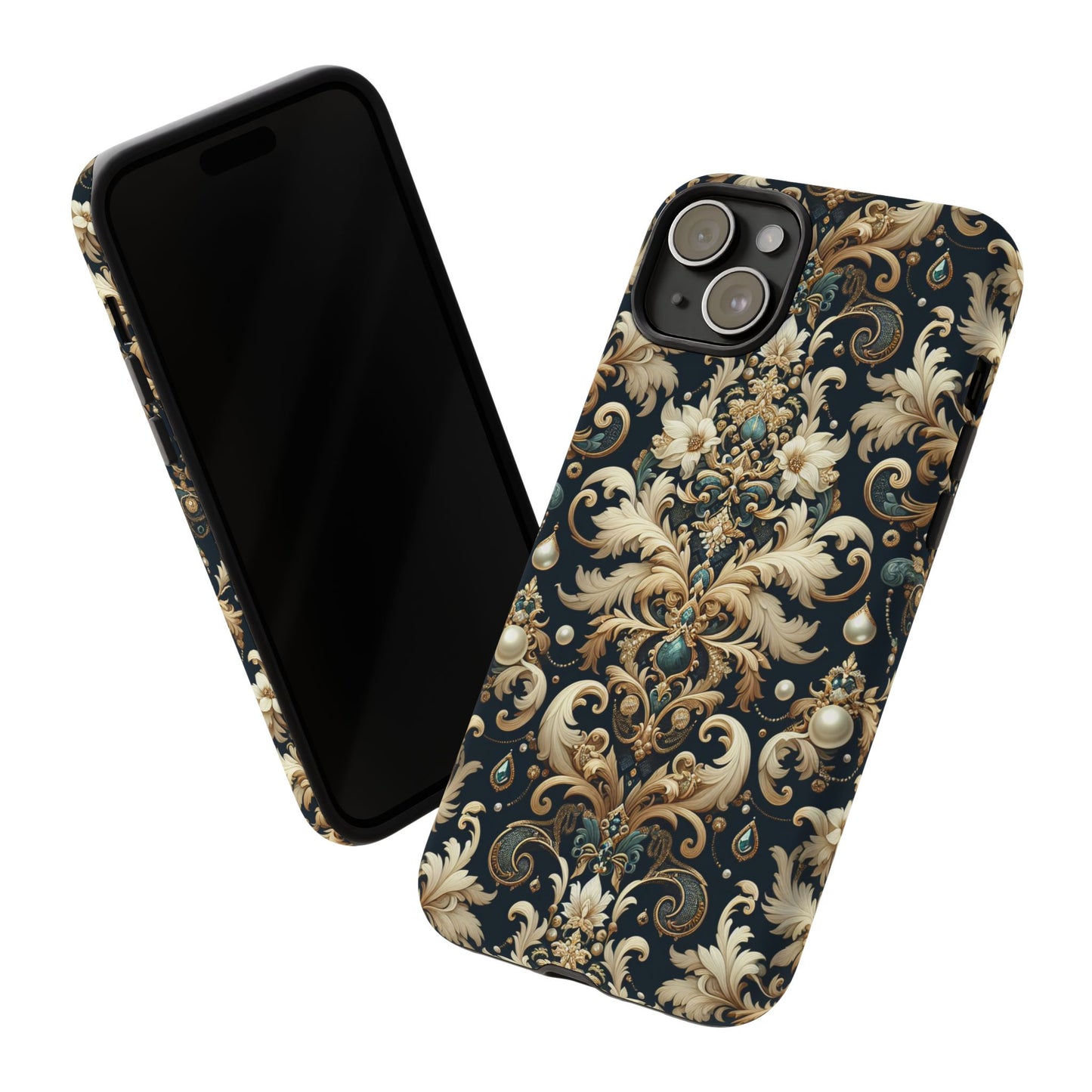 pattern image 1 protective phone case with 3d wrap design for stylish shock absorption and uv protection compatible with iphone 13, 14, 15 & 16 – all models including pro, pro max & plus