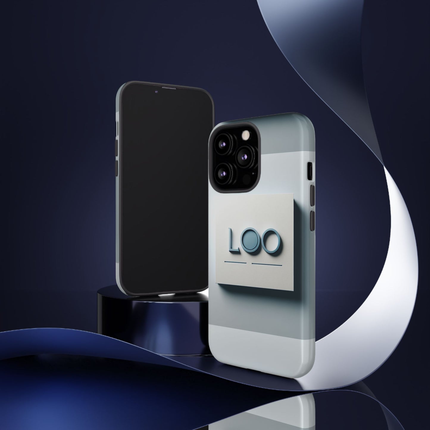 leo blue anime retro comic style shockproof phone case for men and women with vibrant 3d wrap design