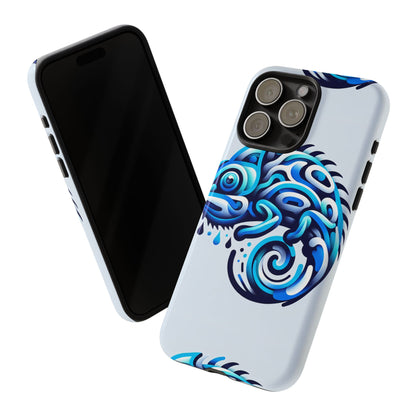 Blue Animal Create 5 Phone Case with Vibrant 3D Wrap Design, Shock Absorption, UV Protection, for Stylish and Durable Smartphone Protection