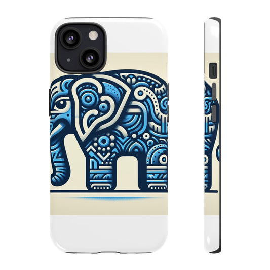 Vibrant 3D Elephant Design Phone Case for Stylish Protection and Unique Aesthetic Compatible with iPhone 13, 14, 15 & 16 – all models including Pro, Pro Max & Plus