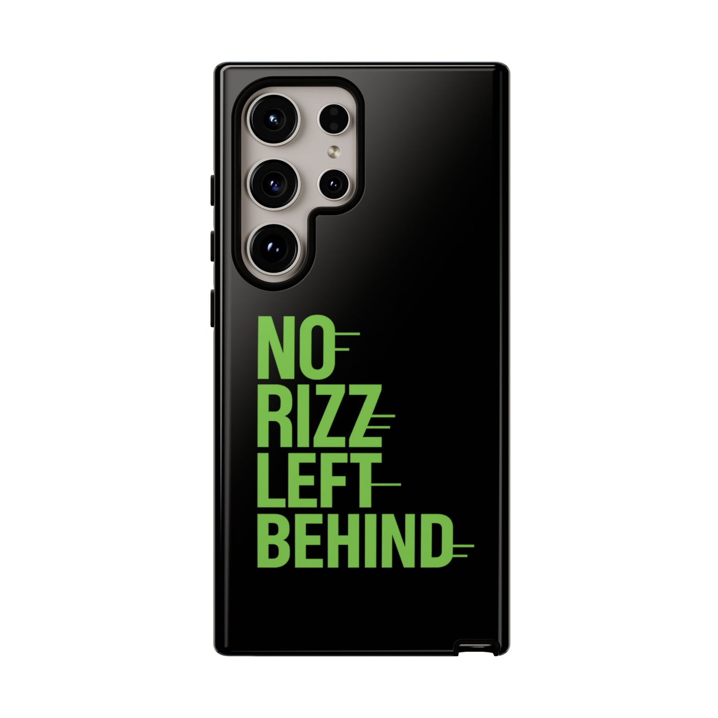 tough phone case - no rizz left behind for ultimate protection