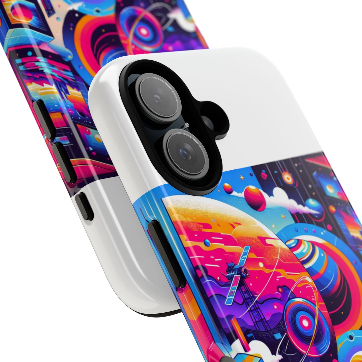 ohio core energy protective phone case with 3d wrap design, durable tpu silicone, uv protected, anime and comic inspired, ideal gift for tech enthusiasts
