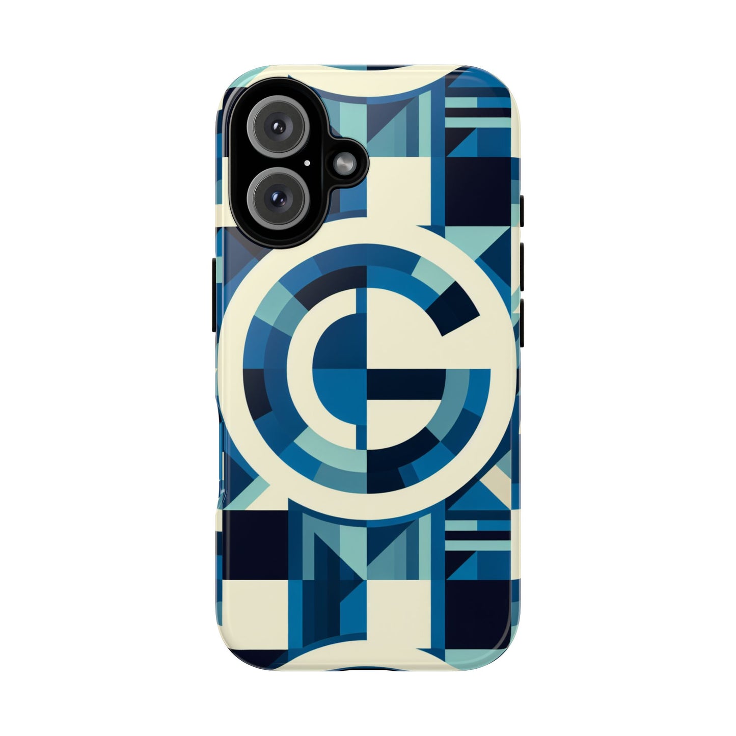 letter blue alphabet g phone case with 3d wrap and shock absorption for kids and teens stylish protective cover for smartphones