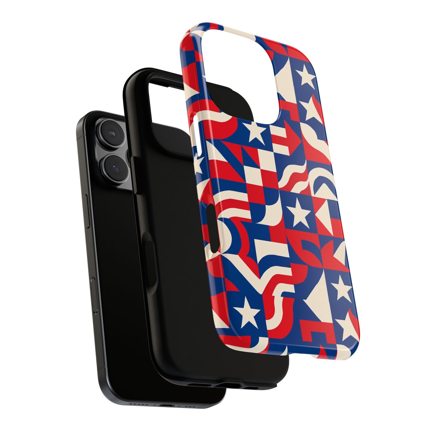 vibrant geometric 3d wrap protective phone case in multicolour design for stylish protection - ideal for men and women, compatible with iphone 13, 14, 15 & 16 – all models including pro, pro max & plus