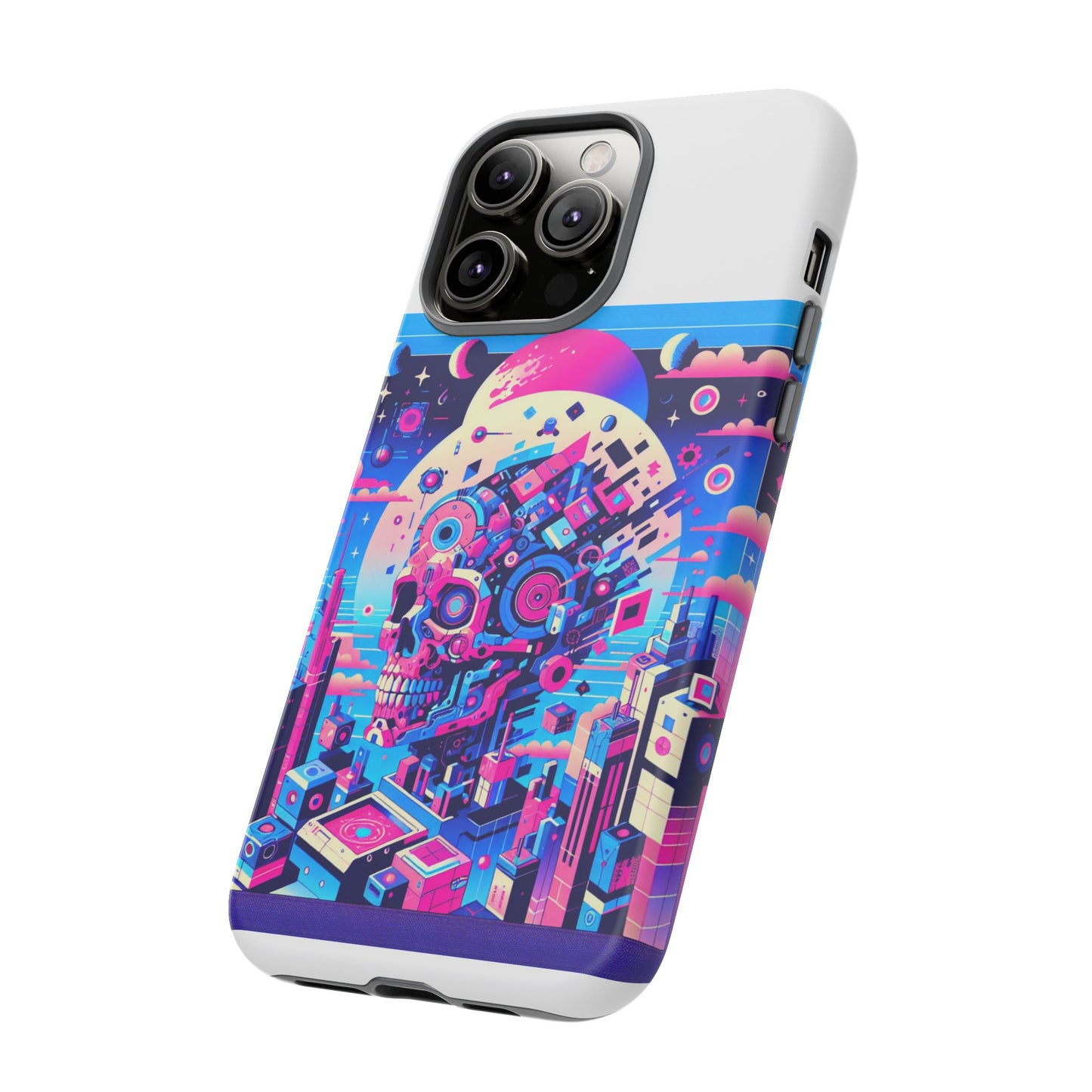 skibidi state certified protective phone case for anime lovers, durable 3d wrap design, uv protected, stylish shock absorbing silicone liner
